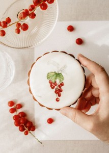 Pierniczek artystyczny Owoce - Czerwona Porzeczka