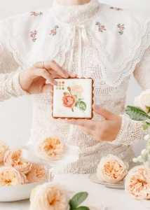 Róża - pierniczek artystyczny