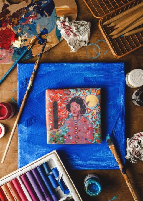 Mikołaj Kopernik - piernik z serii "Symbole Torunia"