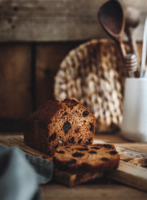 Piernik żytni z miodem i bakaliami