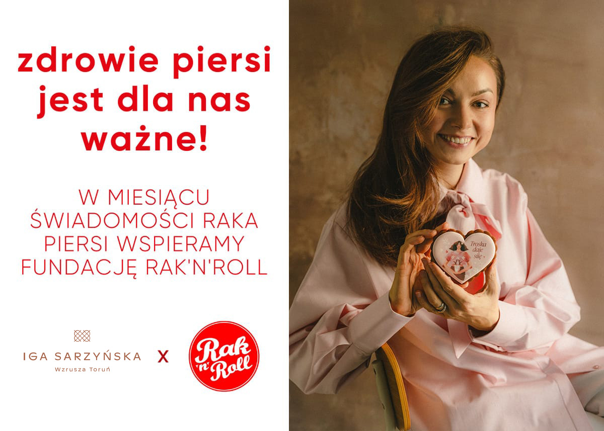 Serca, które mają znaczenie. Wyjątkowa kolekcja pierników na Różowy Październik